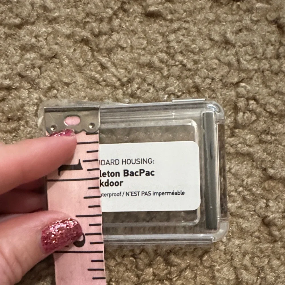 GoPro clear plastic